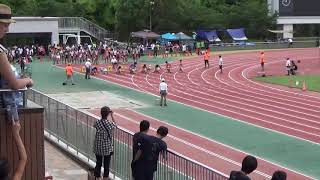 平成29年 2・3支部夏季 男子100m1組