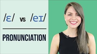 \/ɛ\/ and \/eɪ\/ | Learn English Pronunciation | Minimal Pairs Practice