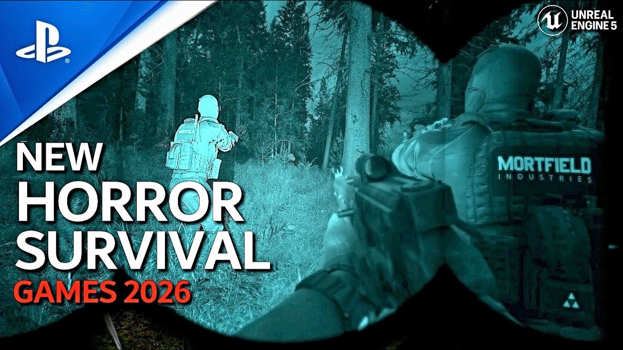 15 NEW Horror Survival Games Coming In 2026 PS5 PC Xbox Series X 