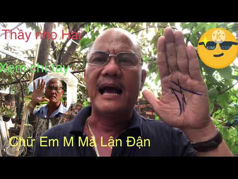 Video Thầy nho Hải hướng dẫn xem chỉ tay chữ em M Mà Lận Đận - youtube