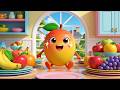 Mango Song for Kids 🥭 | Mango on Dining Table | Nursery Rhymes &amp; Baby Songs