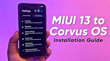 MIUI 13 to Corvus OS Android 13 Installation Guide for Any Android ft. POCO F1🔥🔥