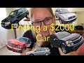 $2000 Car Shopping