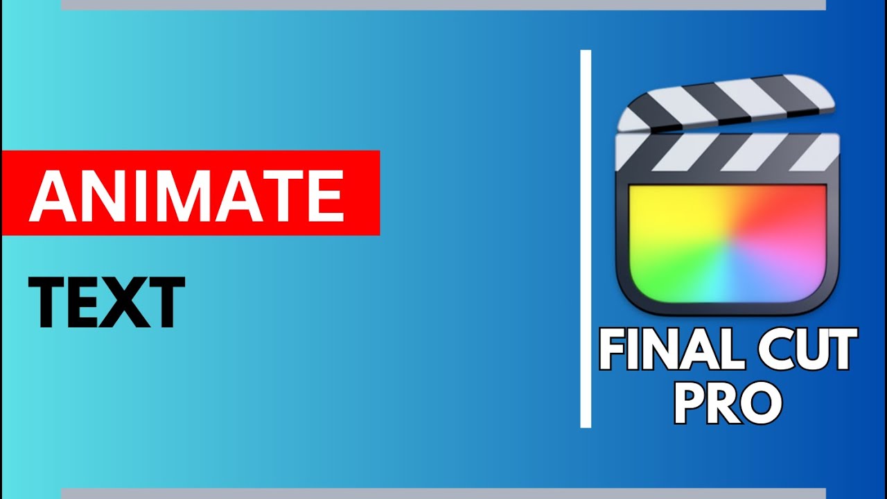 Animate Text in Final Cut Pro Like a Pro No Plugins, 100Free! 🎯 - YouTube