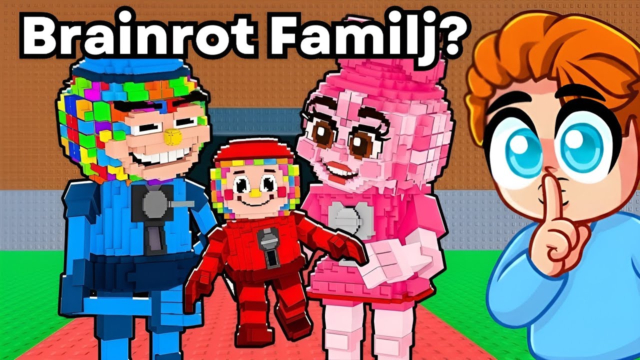 Alla Steal A Brainrots Bildar Familjer!