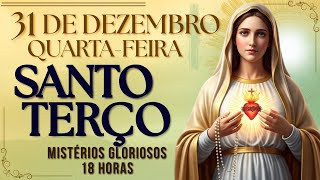 Download Lagu TERÇO DE HOJE - 31/12/2025 - QUARTA-FEIRA - MISTÉRIOS GLORIOSOS - 18 HORAS - TERÇO do FREI GILSON MP3