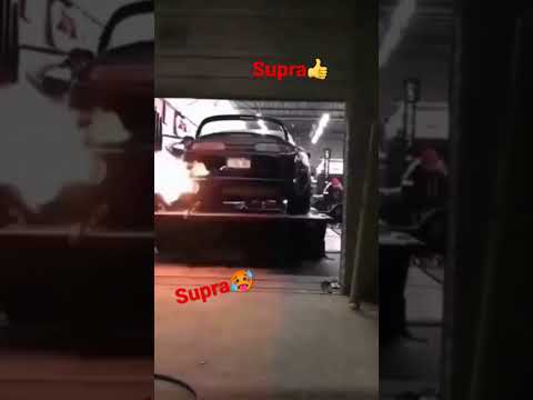 Supra mk4 egzoz patlatma sesi🚘🔫