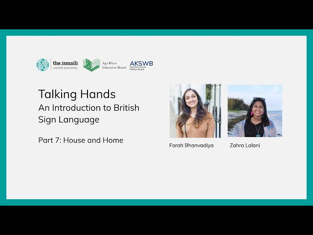 Talking Hands: Part 7 House & Home - AKEB/AKSWB