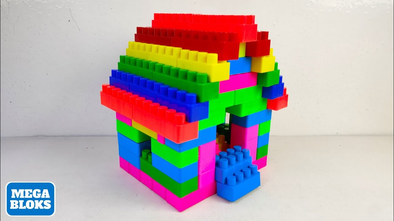 MEGA LEGO ASMR How to Make a House Miniatur From Lego Blocks BUILDING ...