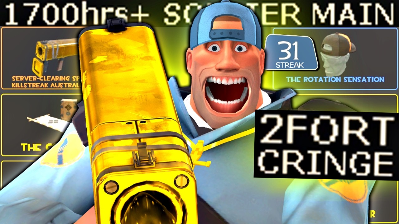1700+ Hour Soldier Plays 2Fort🔸TF2 Gameplay
