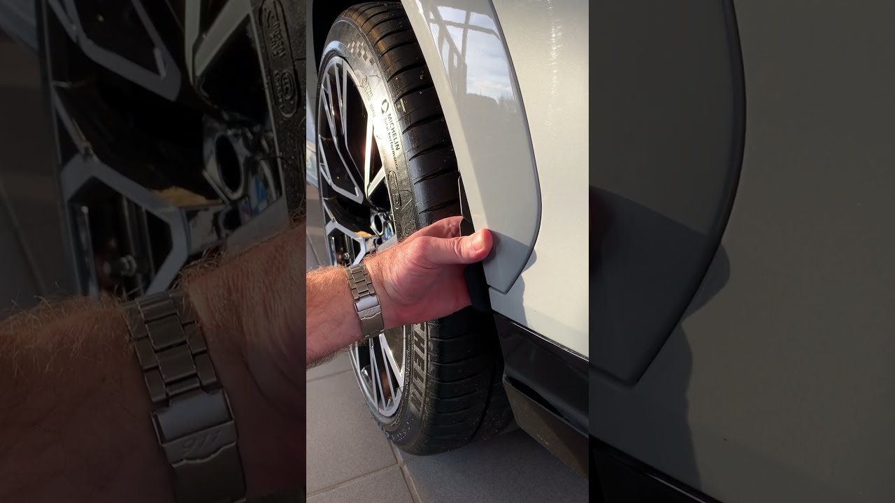 11 second BMW X6M 1FastGuard stone guards rear install. 