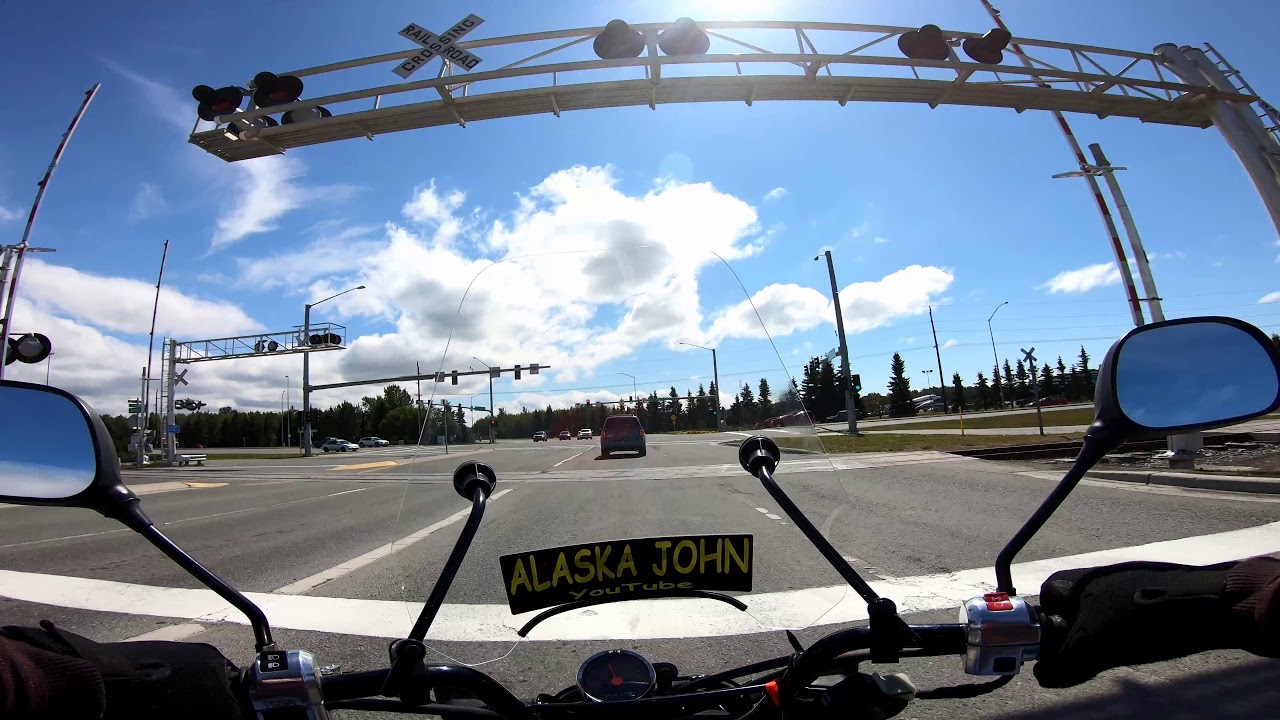 Spenard Road & Jewel Lake Road - Anchorage Alaska - Honda Ruckus Ride