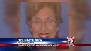 Killer's brother may get reward money for helping to solve case