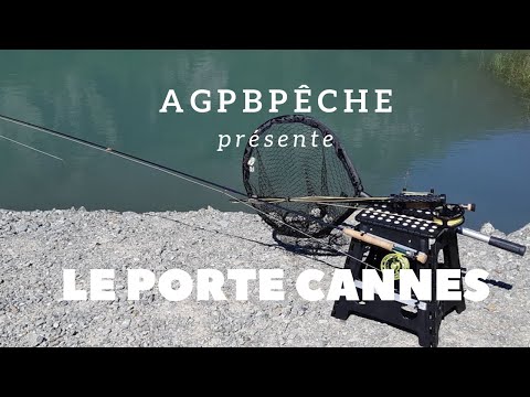 Porte canne pliant