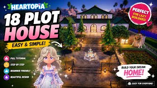 18 Plot House Tutorial 🏡 | Easy & Simple Build for Lazy Builders! | Heartopia