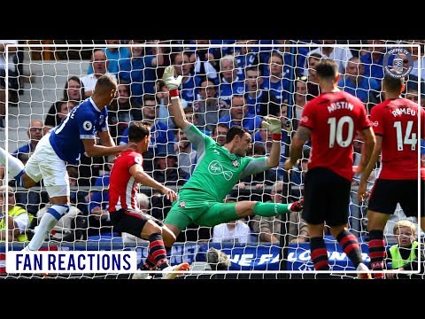SOUTHAMPTON WERE LUCKY TO FINISH WITH 11 MEN | EVERTON 2-1 SOUTHAMPTON | FAN REACTIONS Part 2 #EFC