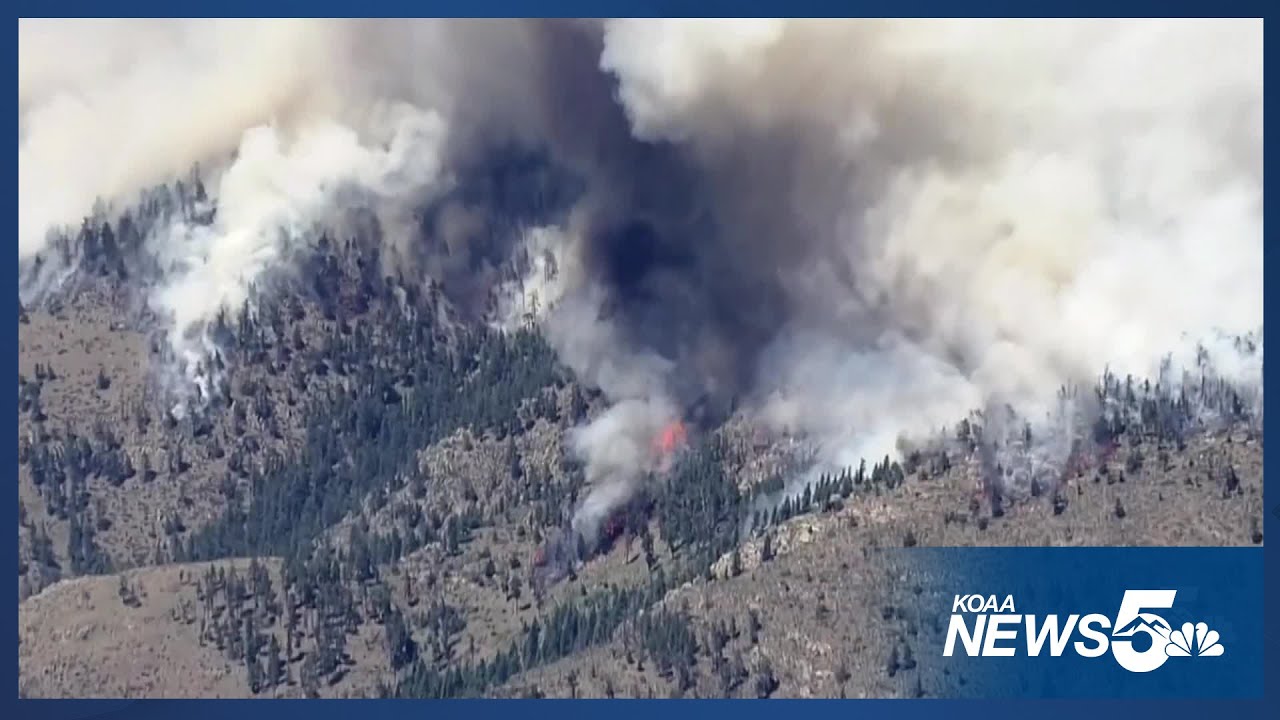 Alexander Mountain Fire grows north of Boulder, no containment