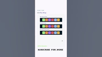 CSS Flex Wrap 😱.#html #css #javascript #webdevelopment #webdesign #coding #developer #subscribe#like