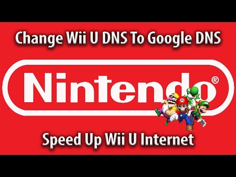 How to Speed Up Wii U Internet - Change DNS - Nintendo Tutorial