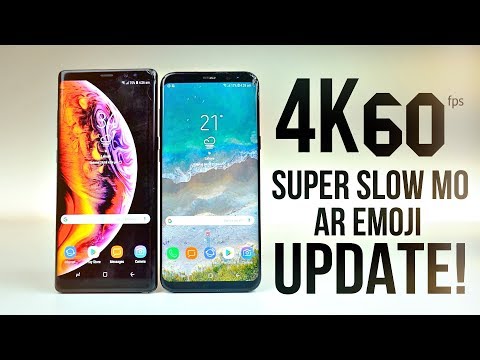 Samsung Galaxy S8 / Note 8 - Unlock 4K 60fps, SuperSlow Mo & AR Emoji!