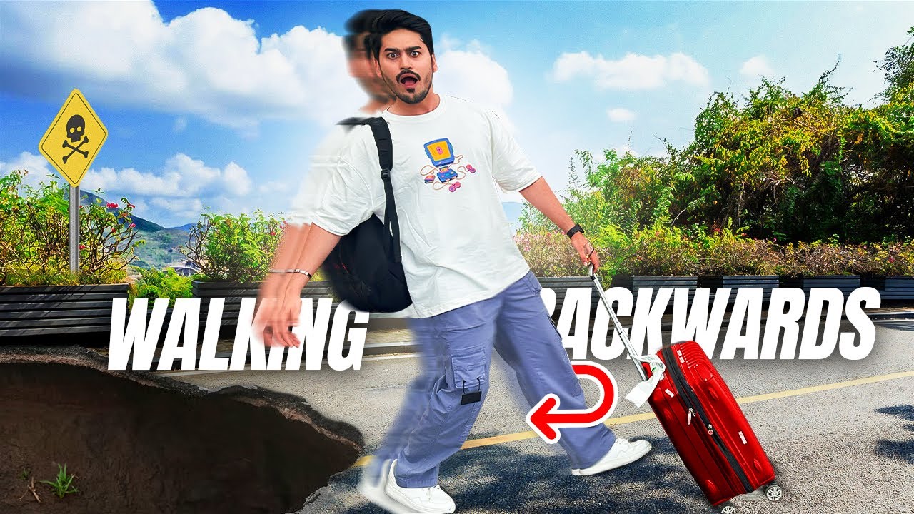 Walking Backwards From Mumbai to Bangalore 😳
