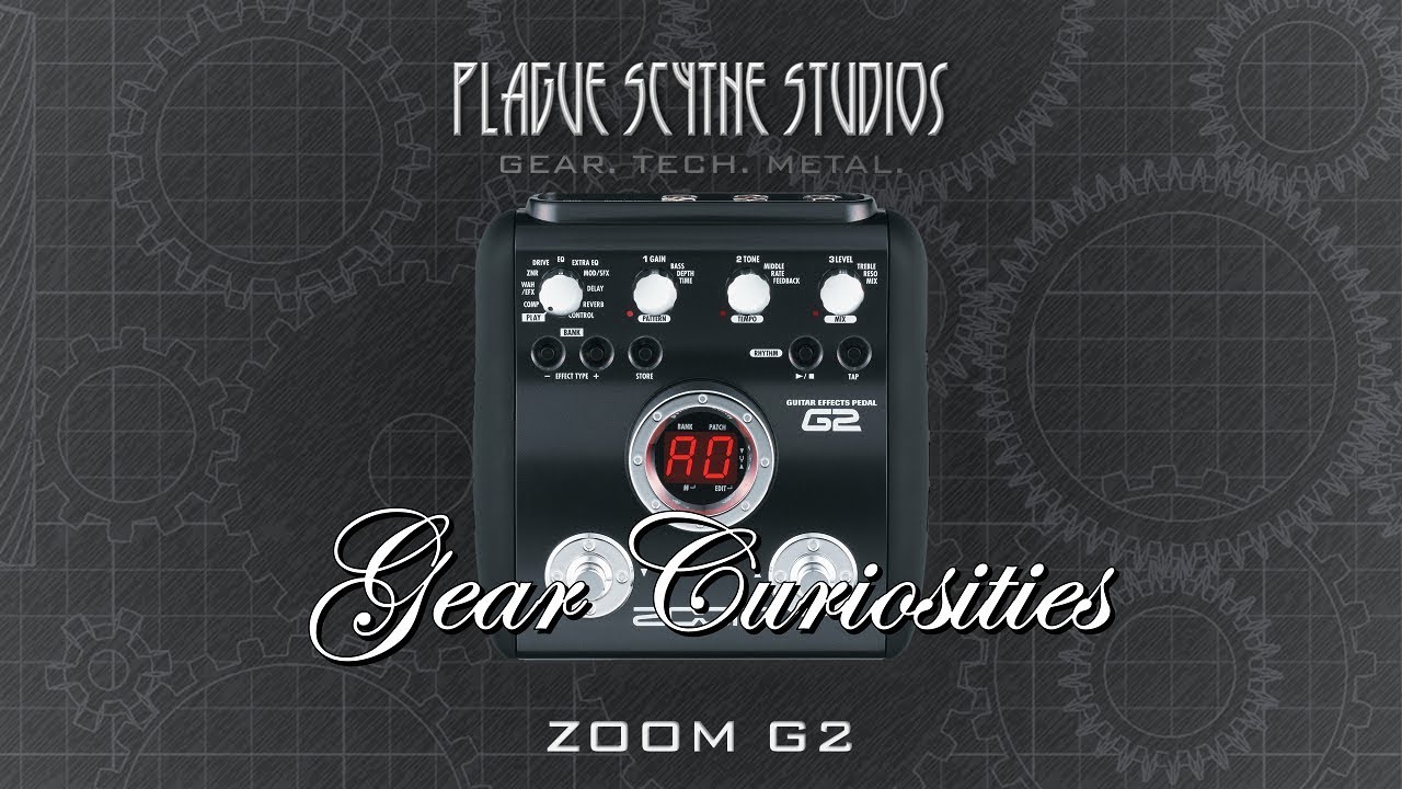 Gear Curiosities: Zoom G2 - My Old Direct Pedal Rig! - YouTube