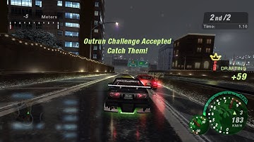 NFS Underground 2 Winter Edition | Part 16 | Outrun Challenge + Unique Upgrades | Corolla GT-S