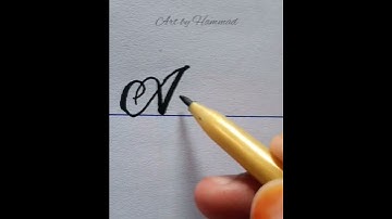 Aanya name writing | Calligraphy writing | #trending #shorts #art