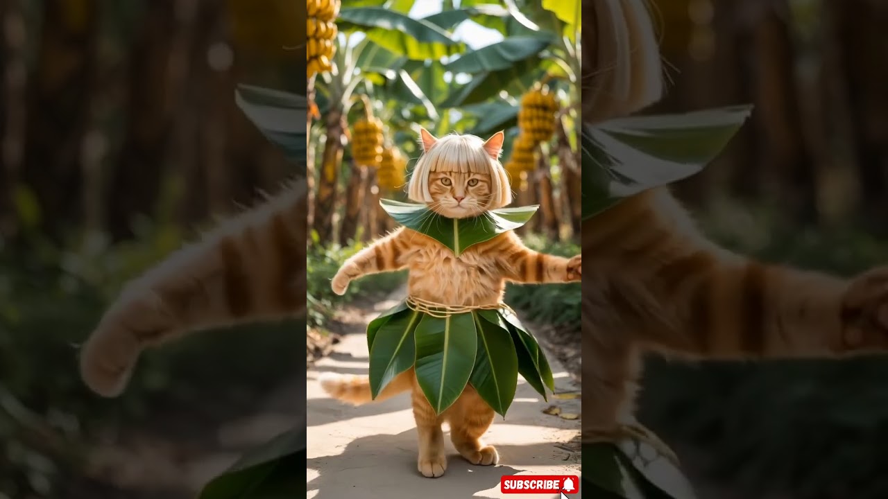 แมวเต้น#แมวน่ารัก #แมวส้ม #funnycats #funnycomedy