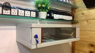 Valrack 19 2 U , 4 U Wall Mount Rack Legrand S R Network Network Server Rack