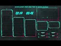 NEON STREAM OVERLAY PACKAGE MINIMAL