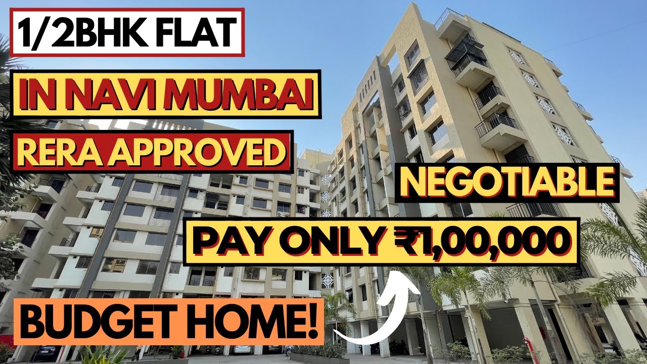 BUDGET FLAT IN NAVI MUMBAI 1/2BHK FLAT IN NAVI MUMBAI CHEAP FLAT
