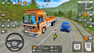 Ashok Leyland Container Truck Driving - Bus Simulator Indonesia - Android Gameplay screenshot 5
