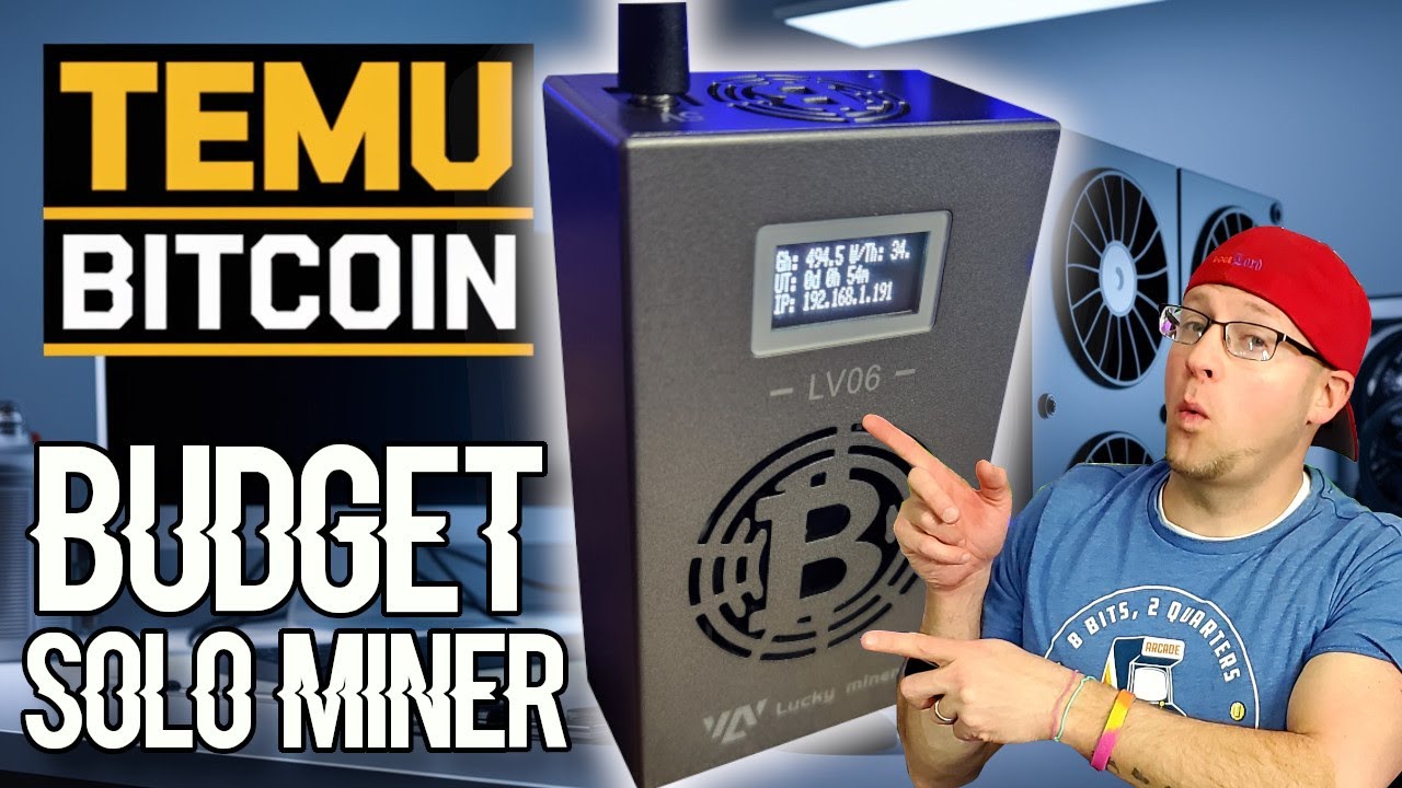 ⛏ I Bought a Bitcoin Miner from Temu so You Dont Have to | Lucky Miner LV06  | Unbox Setup & Review 🛠