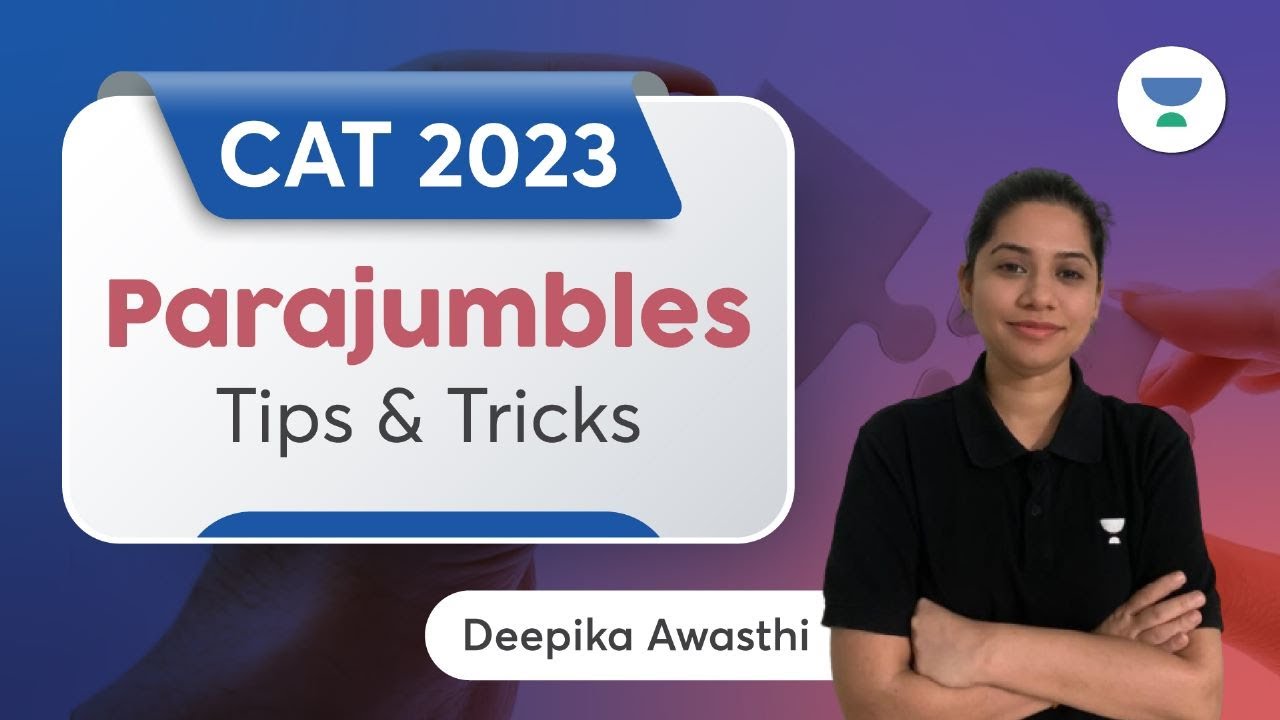 CAT 2023 | Parajumble-01 | Deepika Awasthi #catexam #varc - YouTube