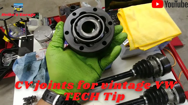 TECH TIP #3 - CV Axle for vintage VW (Type2/Bus/Camper/Kombi)