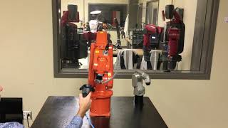 Using HTC Vive to control an industrial robot