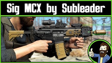 The MCX Is Here! - Fallout 4 Mod Review: SIG MCX