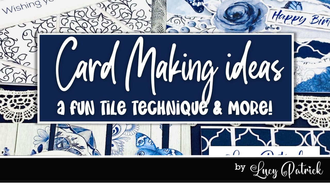 WOW!!! MUST TRY! Handmade card making ideas DIY CARD MAKING TILE