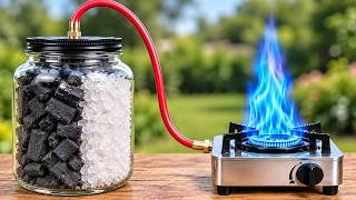 I Tried This Charcoal and Salt Trick 😱 No More Gas Cylinders! Free energy at home
