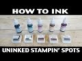 Stamping Jill - How To Ink Stampin' Spots