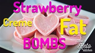 Strawberry Fat Bombs0 Net Carb Eat Fat To Lose Fat