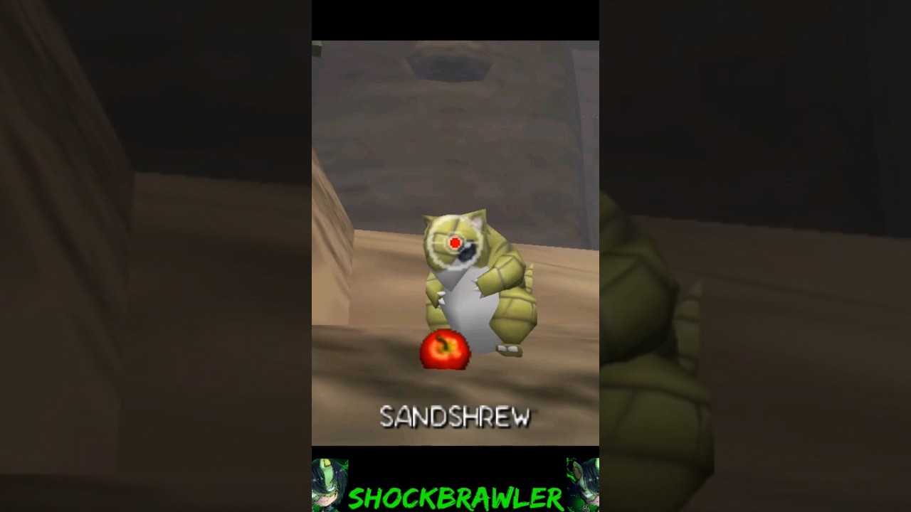 Pokemon Snap: Sandshrew 