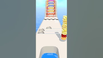 Pancake Run -All Levels Gameplay Walkthrough Android iOS-Nev APK UPDATE #shorts