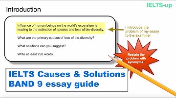IELTS Writing task 2: causes solutions essay