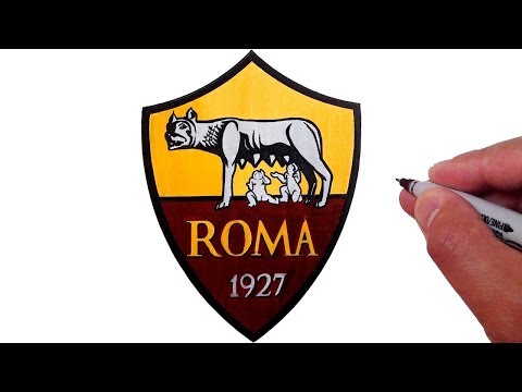 How to Draw the A.S. Roma Logo