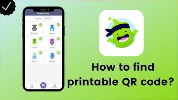 How to get printable QR code poster on ClassDojo?