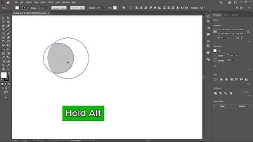 How to draw Crescent Moon in Adobe Illustrator.