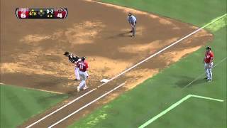 2012/08/11 Hill saves a run