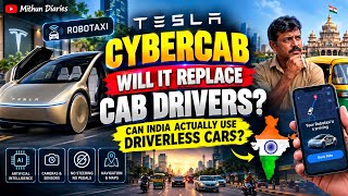 End of Cab Drivers? 😱 Tesla Cybercab & The Future of Taxis | Can India Go Driverless? 🚕🤖 AI Impact 😨 screenshot 4